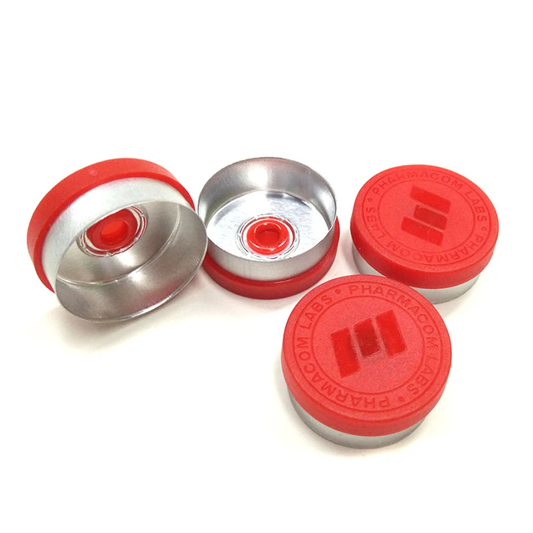 
20mm aluminium seal tear off flip top cap for medicine vials 
