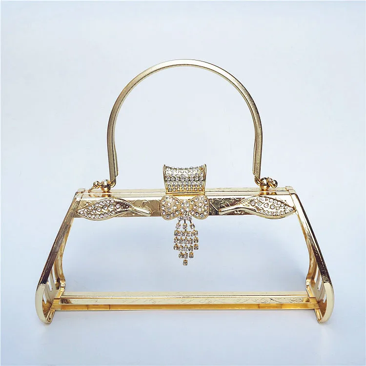 2021 top-selling clutch frame Manufacturer of custom bag accessories metal purse frame
