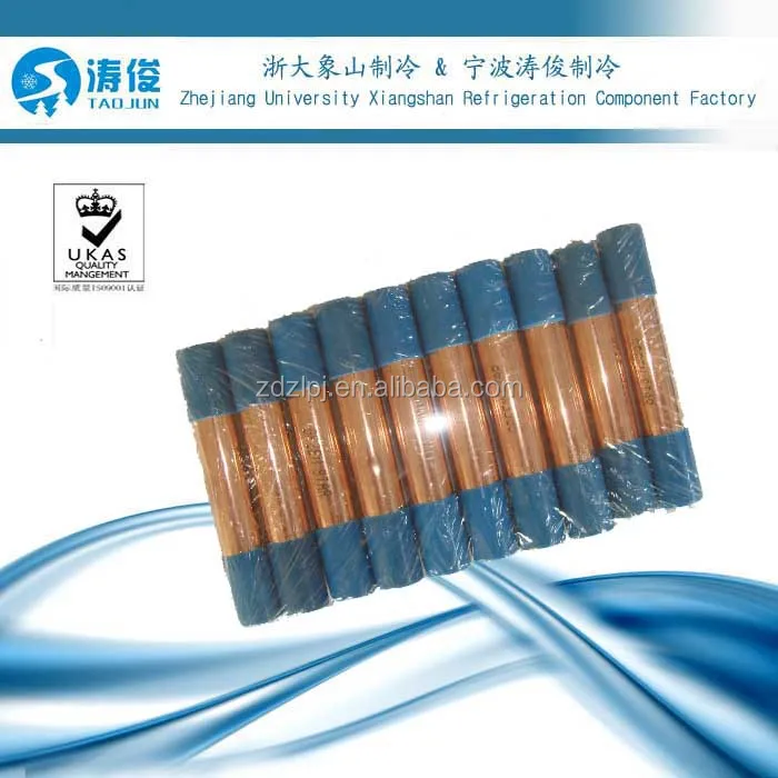 Copper filter drier for Refrigerator Parts