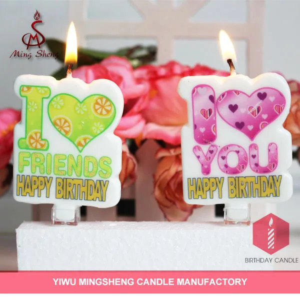 Yiwu, производители свечей, новинка, Свеча для торта на день рождения