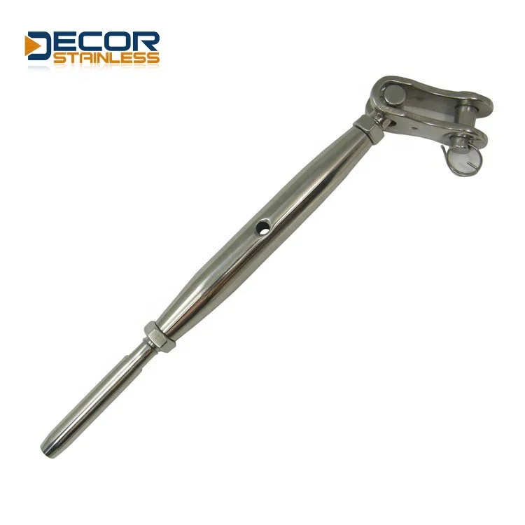 stainless steel wire rope tensioner turnbuckle