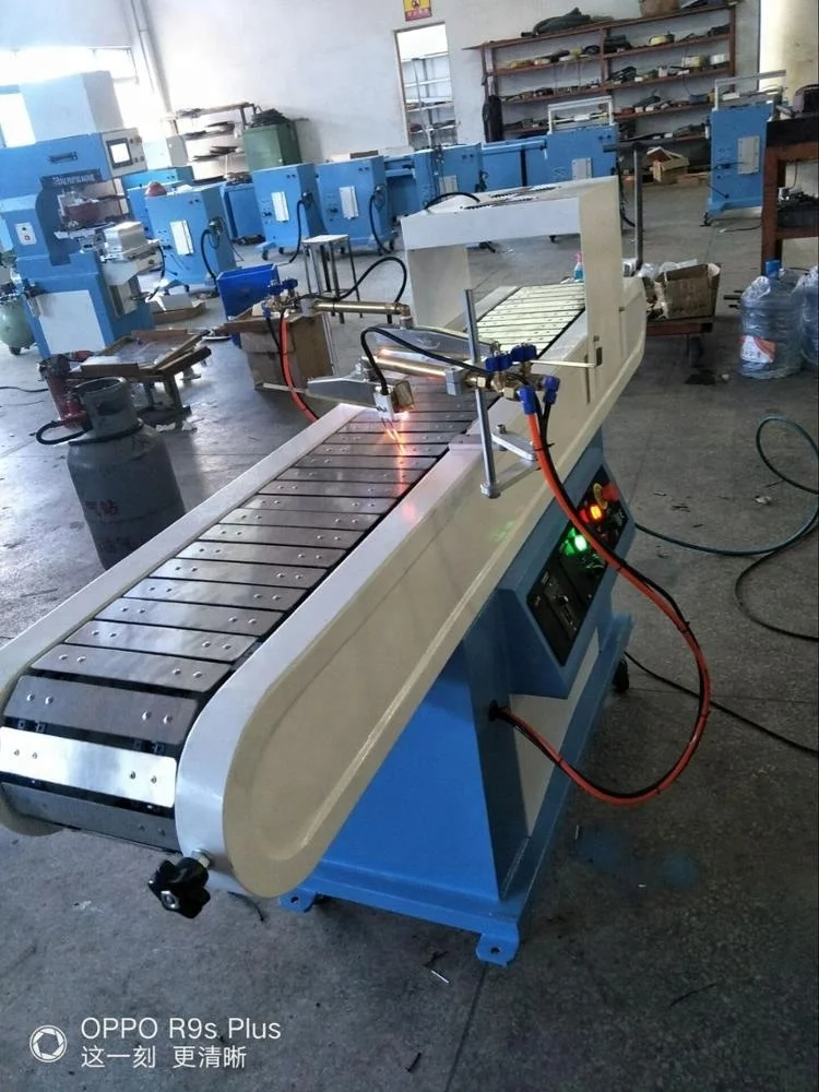 New Condition Semi-Automatic Flame Treatment Machine for Plane Surface Pre-Press Equipment