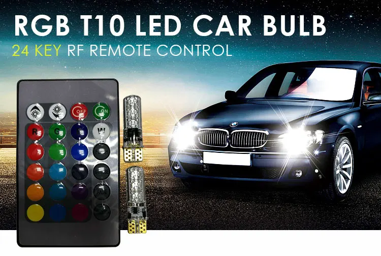 RGB Автомобильный интерьер LED Замена лампы/авто фары и лампы