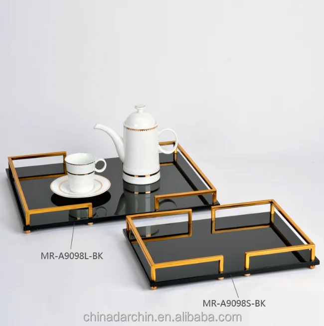 New Arrival Decorative Metal Tray Decoration Accessories