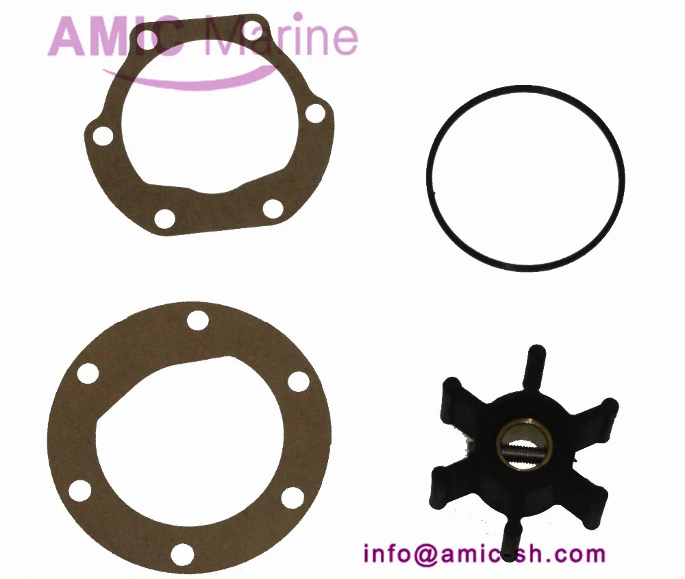 Water Pump Flexible Rubber Impeller Replace Jabsco Impeller 653-0001