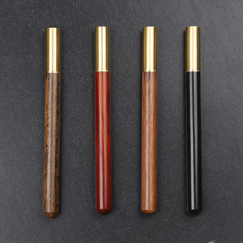 2021 высокое качество деревянная роликовая ручка без окисления латуни без утечки чернил пользовательская деревянная ручка