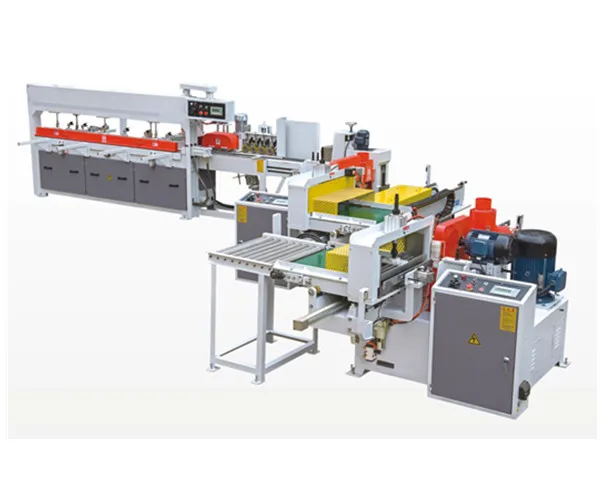 Деревообрабатывающая комбинированная машина для формирования и соединения пальцевых суставов