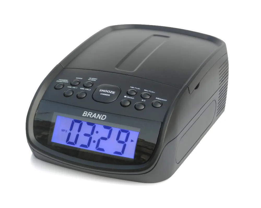
Digital MP3 CD USB Alarm Clock Radio 