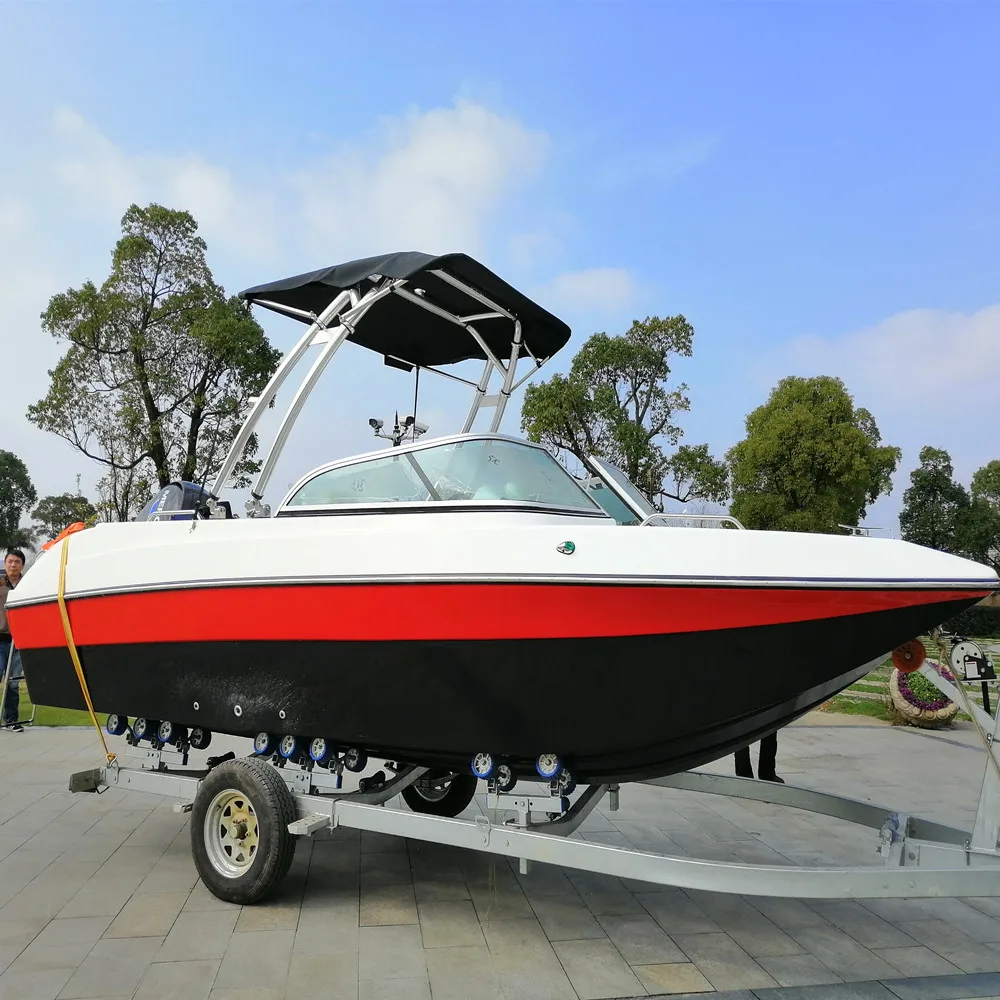 Hot sale 5.8m super exciting water slports jet ski wave boat