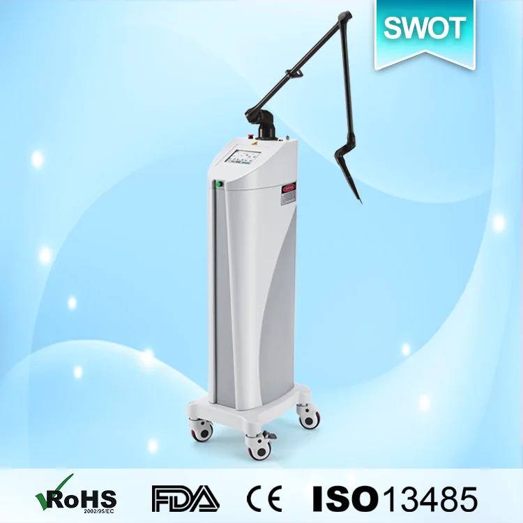 CO2 Laser 30 Вт медицинского оборудования, используемого в доме красоты ЖК-экран