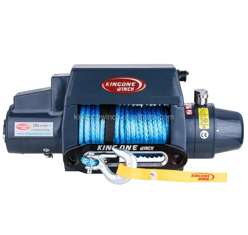 KINGONE TDS series high quality and  high-speed 12000lbs 4x4 auto jeep suv truck offroad winch