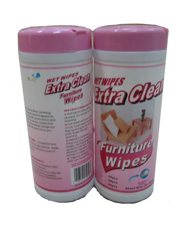 
All Purpose Furniture Cleaning soft Wet Wipes 