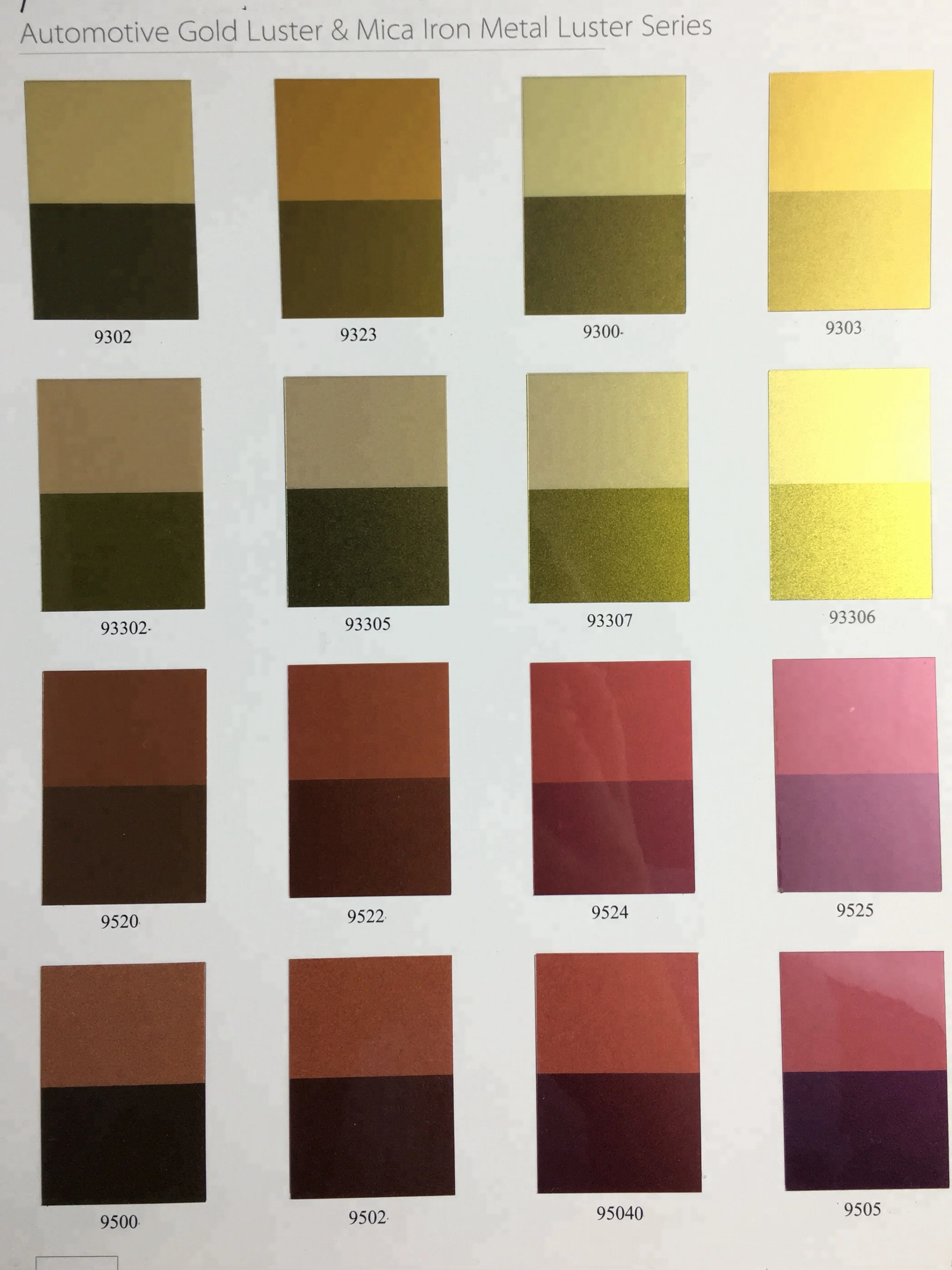 Pearlescent pigments for car paint China supplier, Automotive pearl powder pigment paint