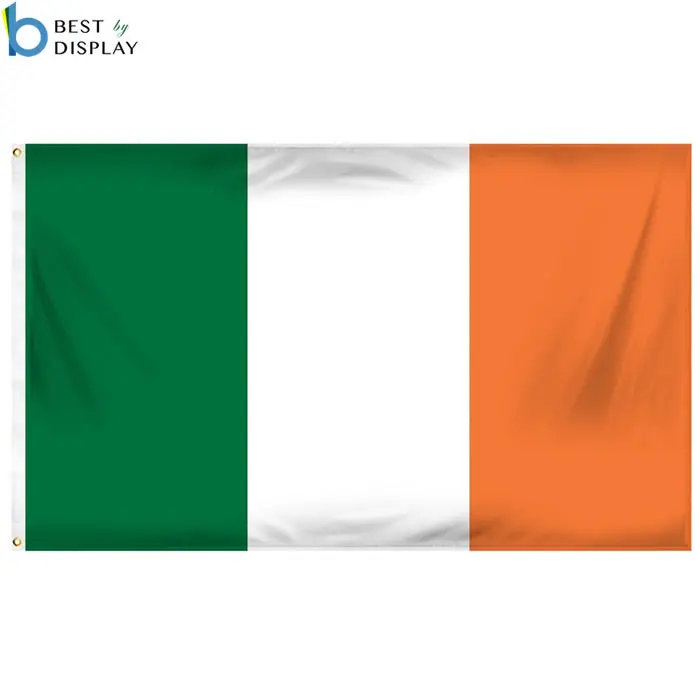 3x5ft country Ireland flag,wholesale Irish national flag,custom Ireland flag for election