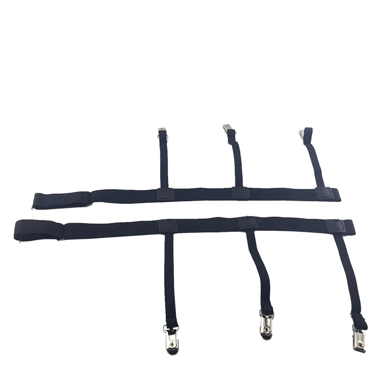 Adjustable Non-slip Locking Clamps Straight Shirt Stays Holders Unique Waist Leg Thigh Suspender Garters Keep