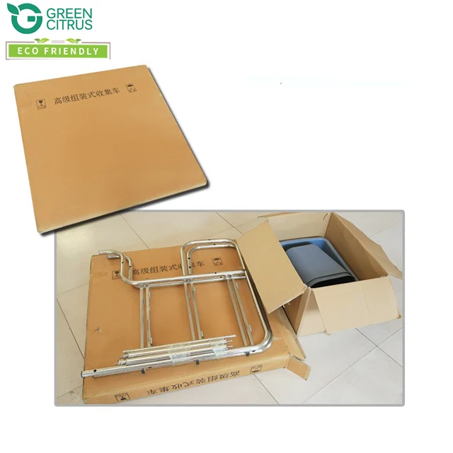 Stainless Steel Dish Collecting Cart Collecting Trolley for catering