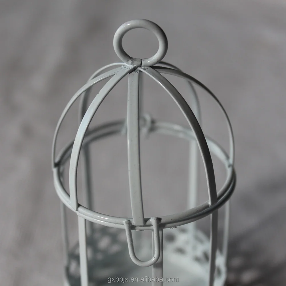 Рождественские пасхальные украшения мини декоративная металлическая проволочная клетка для птиц коробка конфет