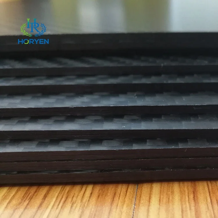 Best quality 1000*1000*1mm fiber carbon sheet carbon fiber sheet laminated low price