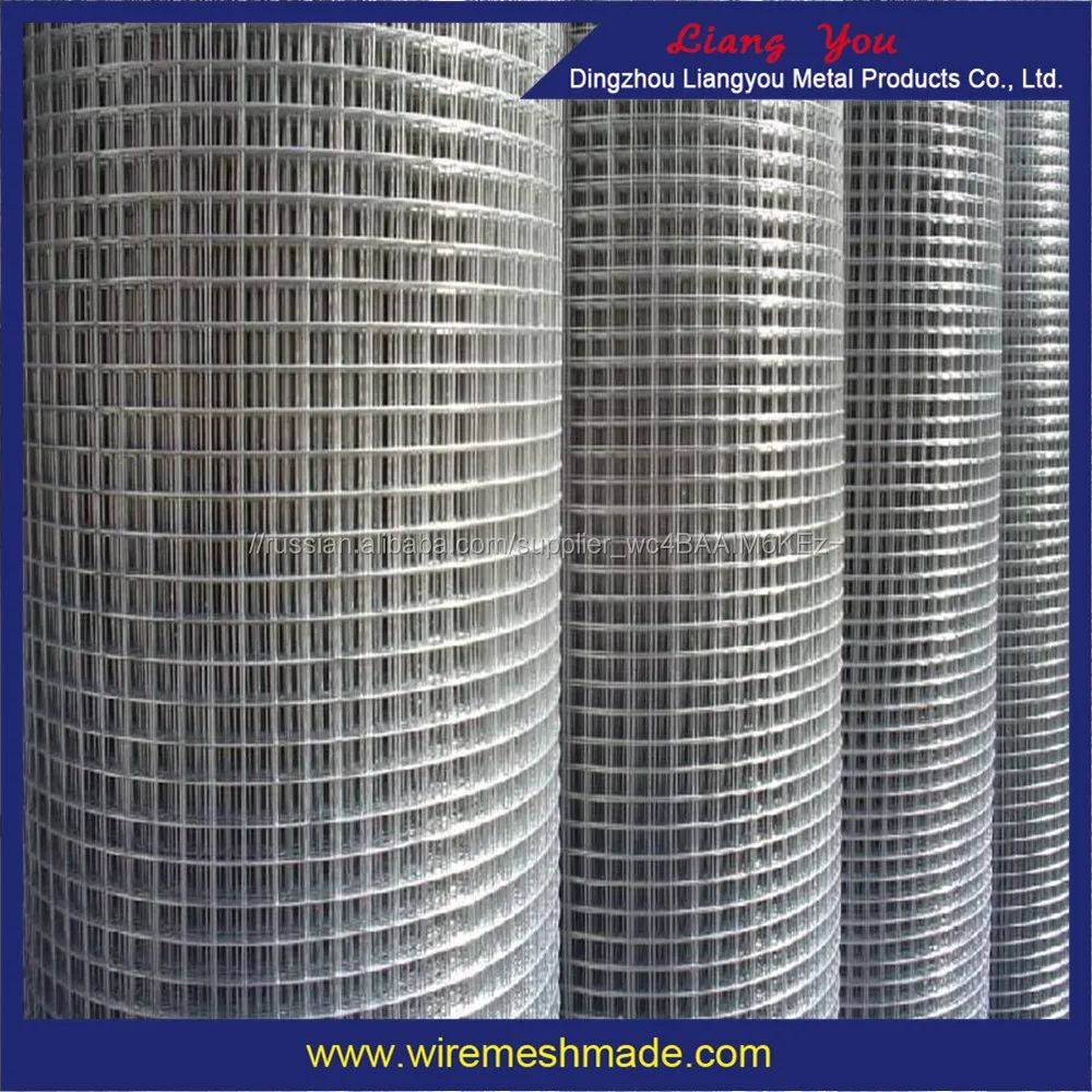 Электро Оцинкованная сварная сетка панели 50 мм Х 50 мм