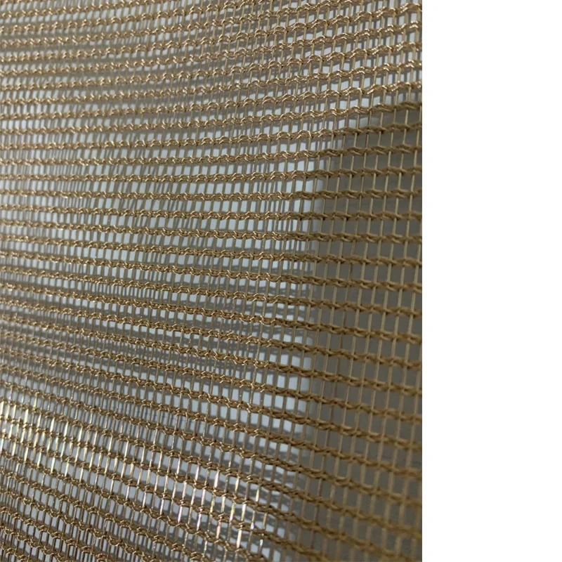 crimped stainless steel 304 decorative metal mesh