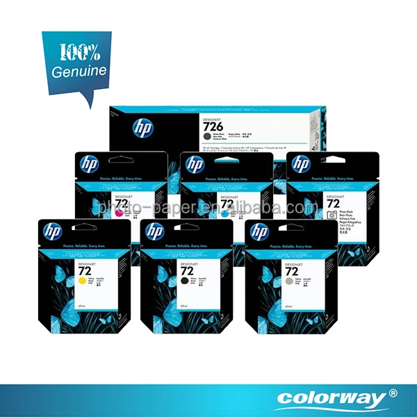HP certified 100% genuine original HP 72 Grey 130ml ink cartridge C9374A
