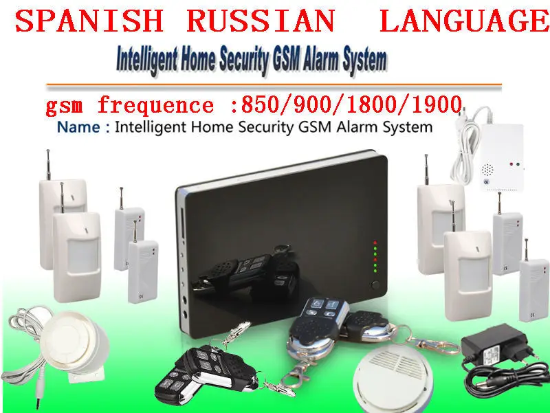 русский систем домашнего наблюдения беспроводной gsm поддерёки ios приложений и android