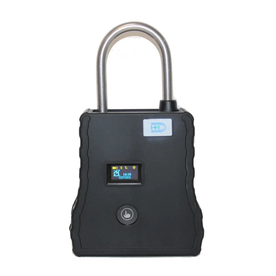 Smart Combination padlock Security Alarm padlock GPS mornitoring supply chain lock