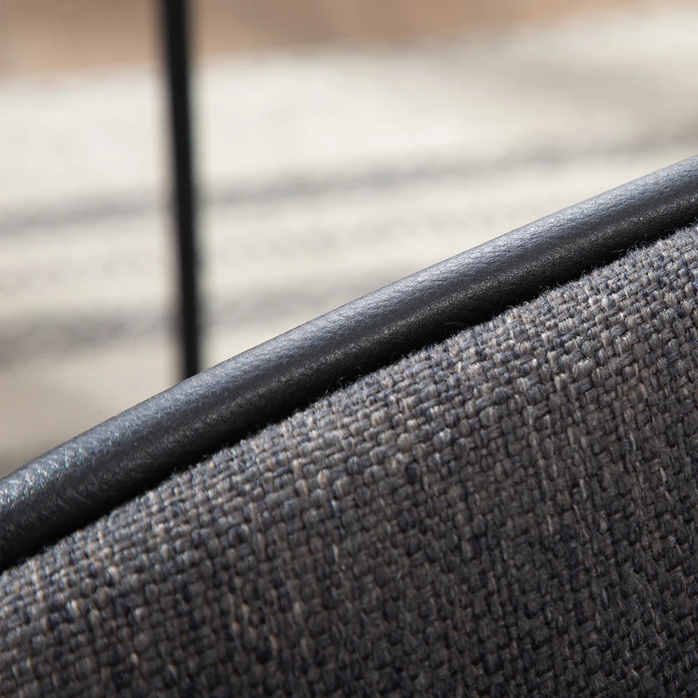 David hl-6032 Living Room Furniture Fashionable  Leather Accent Tub  Club Chair