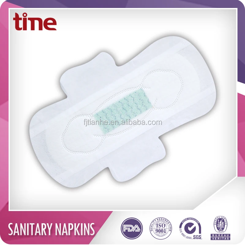 Ultra Thin Female Sanitary Towels Soft Cotton 8 Layers Sanitary Napkins Lady Anion Sanitary Pads With Negative Ions