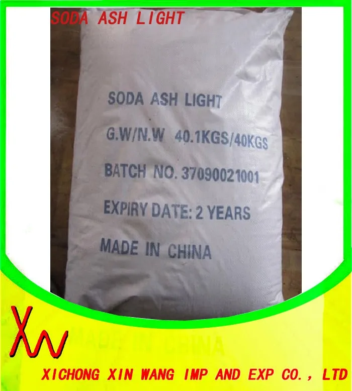 light Sodium Carbonate/Soda Ash 99.2% /Na2CO3