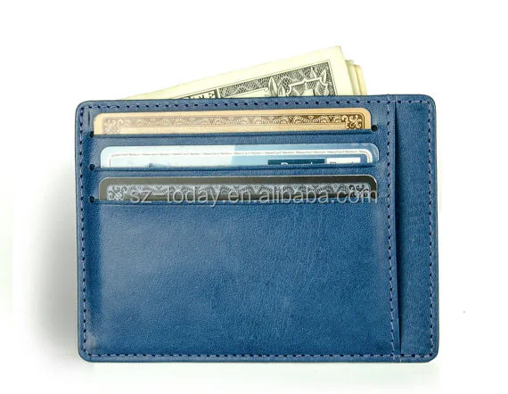 Feel Leather Credit Card Holder Slim Build Wallets New Style Highmetalormance Solid Gift Box PU Customized Logo Unisex RFID Open