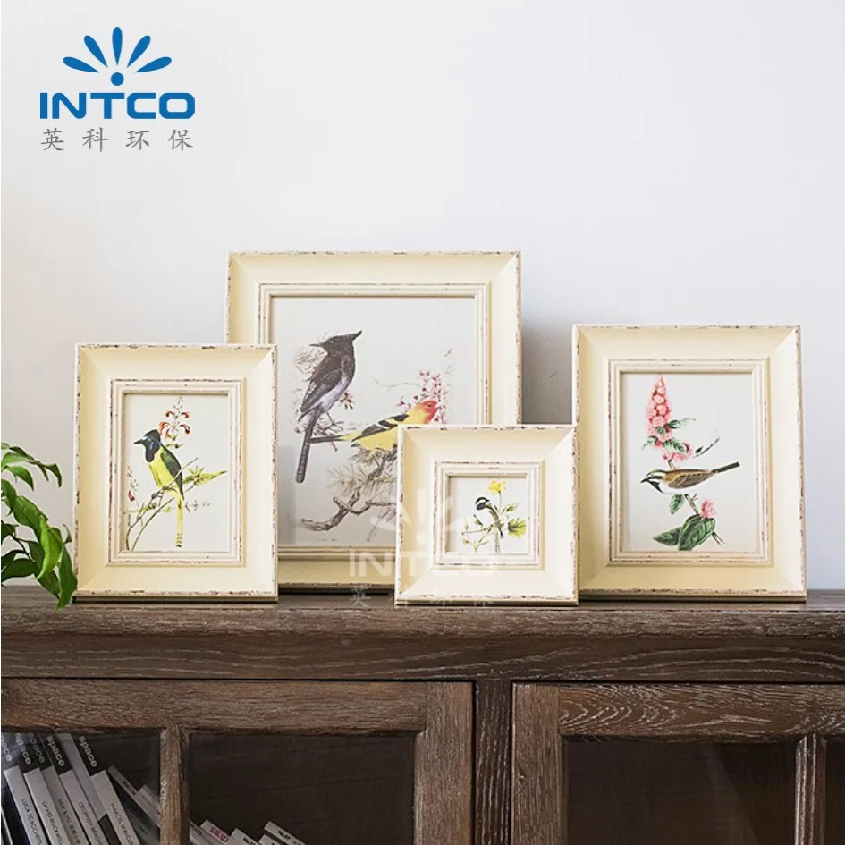 INTCO hot selling pink cheap plastic photo frame