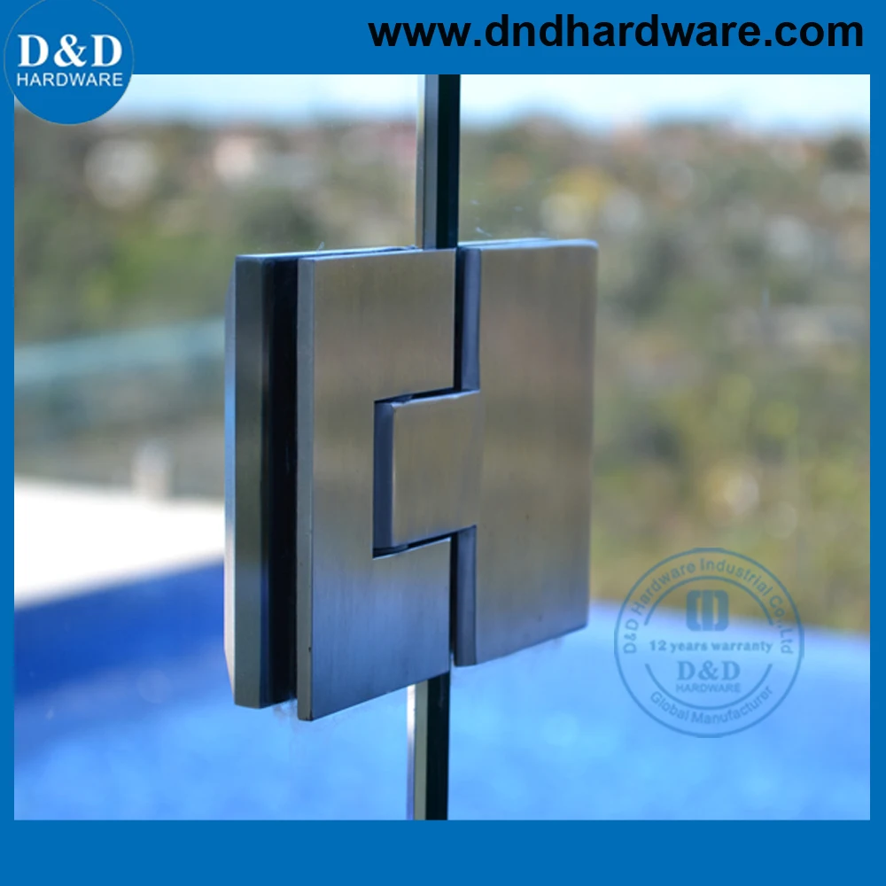 180 Degree Glass to Glass Heavy Duty Glass Door Shower Hinge
