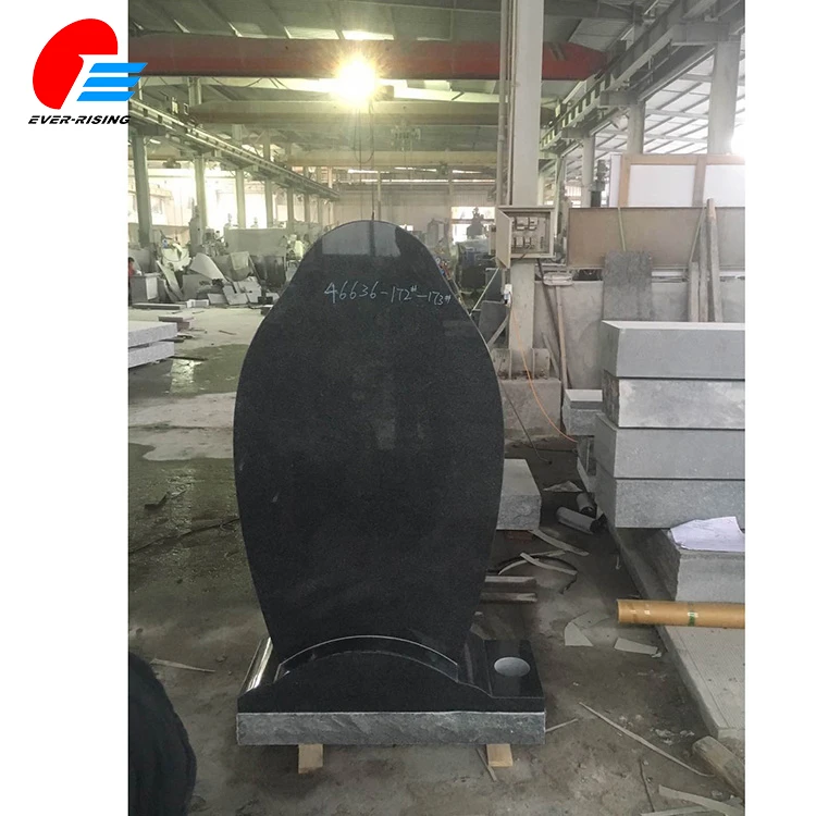 Black Natural Stone Monumental Tombstone Price