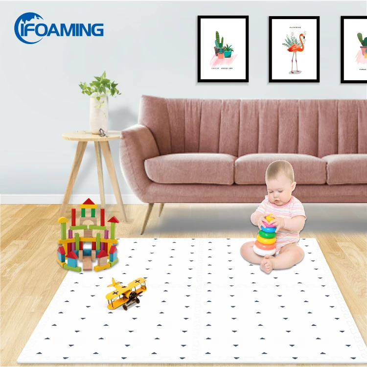 Напольный коврик-пазл премиум-класса EVA из пенопласта с принтом