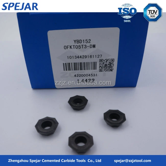 high efficiency OFKT carbide indexable turning milling inserts with 16 egdes