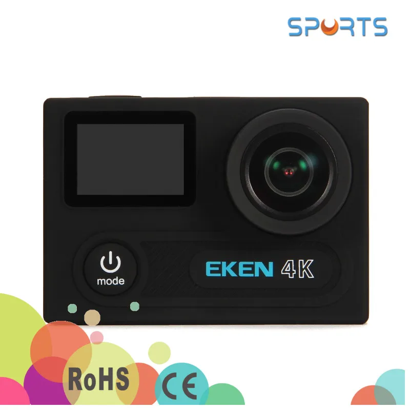 Новая камера Ultra HD Camera под водой 4K-камера H8 с удаленной двойной экранной камерой e8 h8r для камеры 4k