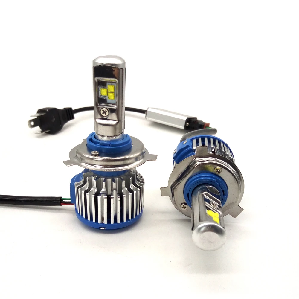 T1 Turbo Led Car Headlight 80W 8000lm H7 H11 9005 Super Bright Car Headlight Lamp