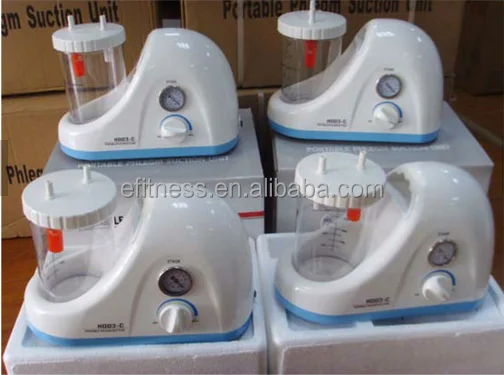 CE approved Medical Electrical aspirator Portable Phlegm Suction Machine/Unit/Pump for medical