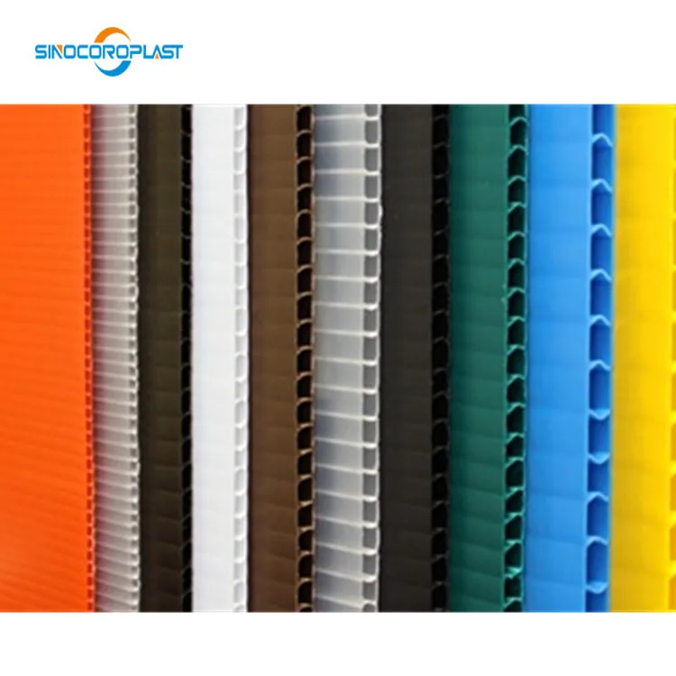 Coroplast Plastic Corrugated Board  Pp Board Cardboard Sheets  Corrugated