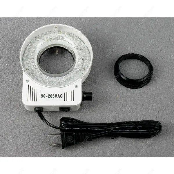 AmScope Supplies 3.5X-90X Trinocular 80-LED Boom Stand Stereo Microscope + 5MP Camera