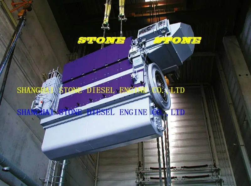 MAN 6L21/31 marine engine1290KW main propulsion