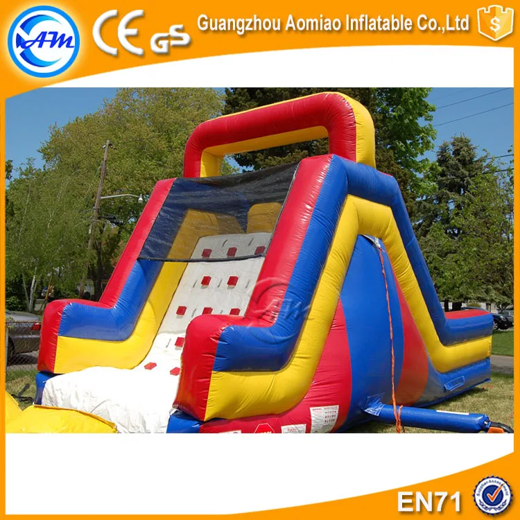 Kids Inflatable Climbing Wall Inflatable Rock Climbing Game Outdoor Interactive Sport Game for sale