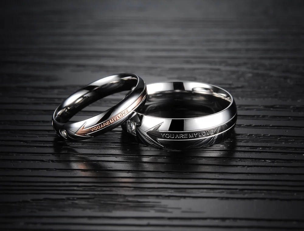 
Wholesale jewelry Manufacturer Custom Design Fashion Silver Jewelry Stainless Steel Ring 