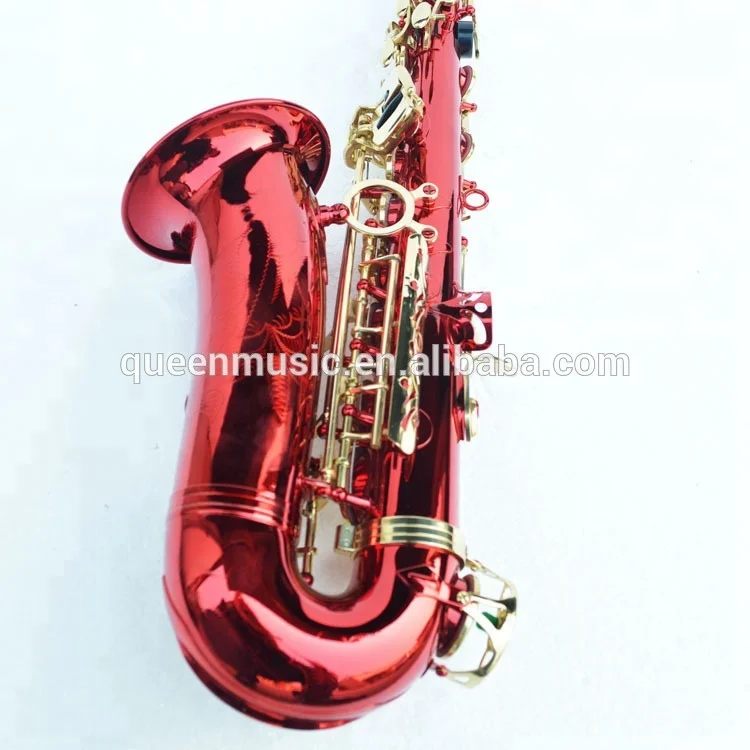 
Alto saxophone/Saxophone/Wind instrument/red colour saxophone 