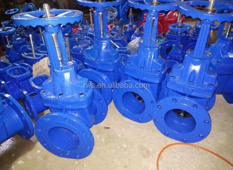 Ductile iron flange gate valve Sluice valve  reasonable  price with high quality supplied from factory directly