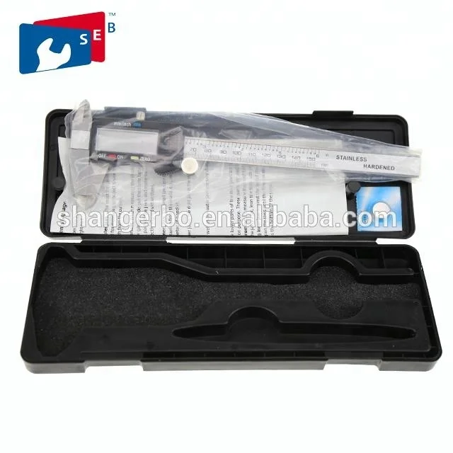 LCD Display Vernier Caliper Digital With 1.5V Battery