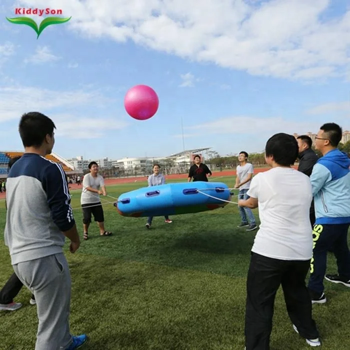 inflatable fun sport games , inflatable ball for teamwork and interactive play system in the school public place