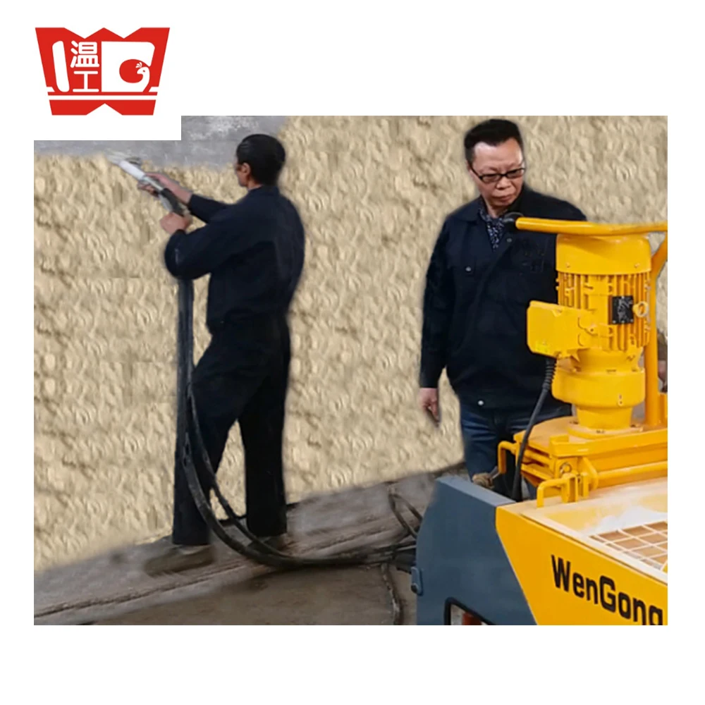 automatic putty plastering mixing machine for gypsum cement mortar