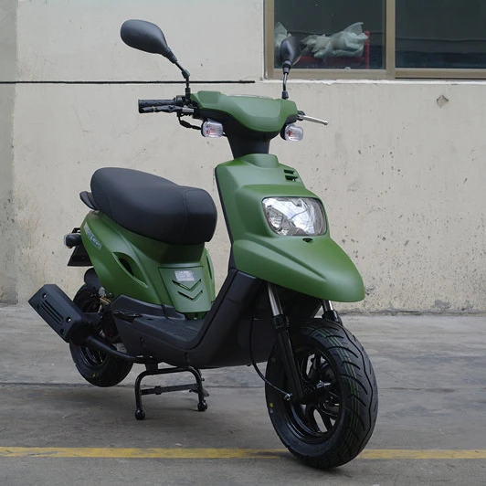 2017 new 4 stroke matte army green gasoline scooter